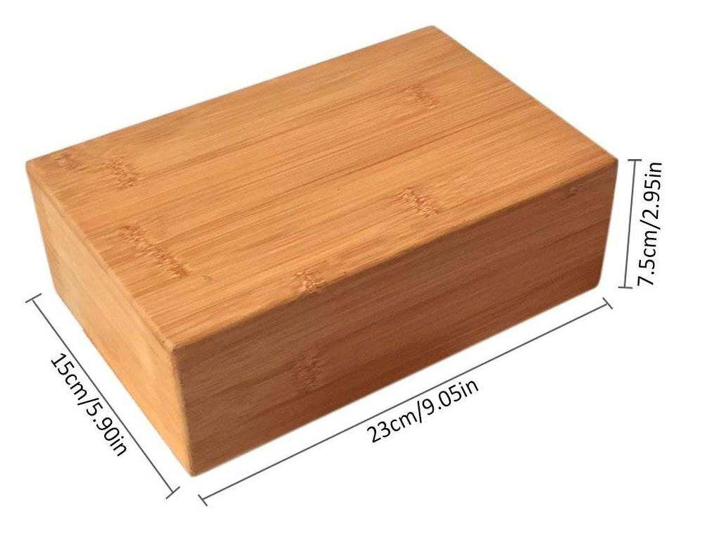 Bamboo Yoga Block OEM | 2pcs High-Density Handstand Brick | Custom Wholesale