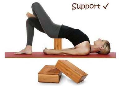 Bamboo Yoga Block OEM | 2pcs High-Density Handstand Brick | Custom Wholesale