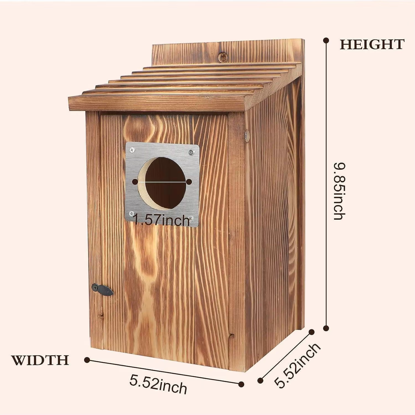 Wooden Bird House OEM | Weather-Resistant Nesting Box | Custom Wholesale