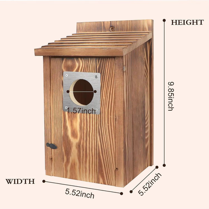 Wooden Bird House OEM | Weather-Resistant Nesting Box | Custom Wholesale