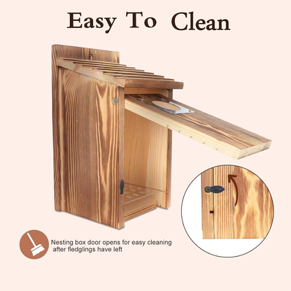 Wooden Bird House OEM | Weather-Resistant Nesting Box | Custom Wholesale
