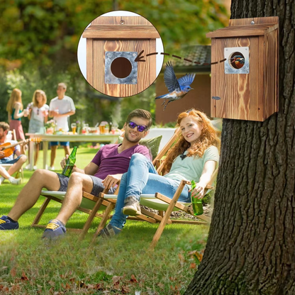 Wooden Bird House OEM | Weather-Resistant Nesting Box | Custom Wholesale