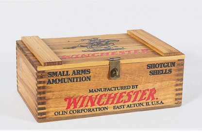 Wholesale Custom Vintage Wooden Ammo Box | Dovetail Joint Hinged Storage Crate | OEM Laser Engraving