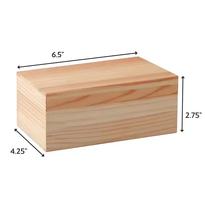 Wholesale Bamboo Gift & Storage Box | Custom Logo Wooden Jewelry Box | Factory Direct