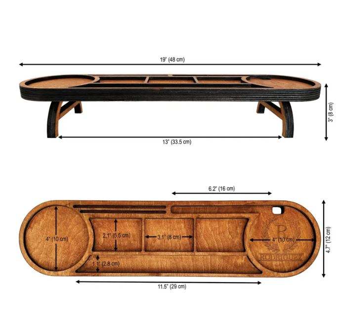 Wholesale Wooden Desk Organizer with Phone Stand