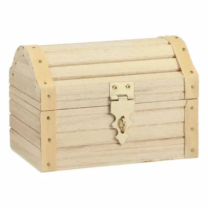 Wholesale Wooden Jewelry Box | Small Antique Treasure Chest | Factory Direct