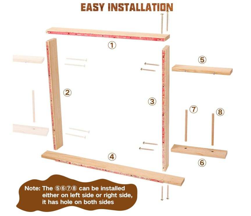 Rug tufting frame double-row layer design