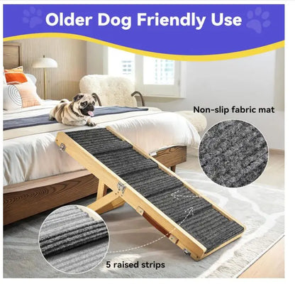 Wholesale Dog Ramp for Couch | Foldable 4-Height Pet Steps | Factory Direct