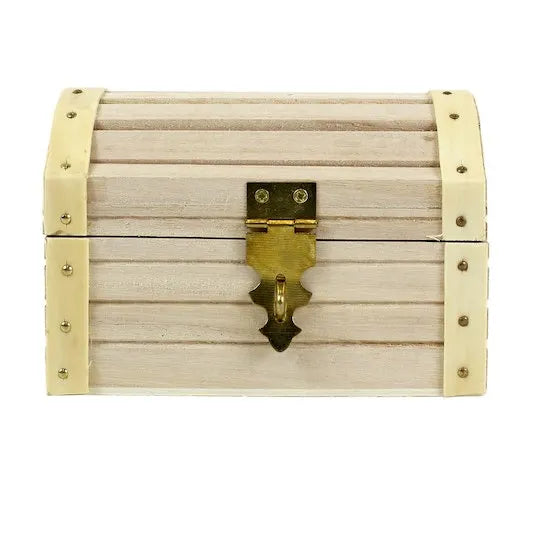 Wholesale Wooden Jewelry Box | Small Antique Treasure Chest | Factory Direct