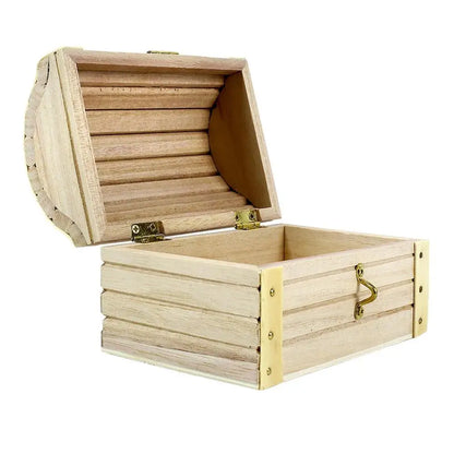 Wholesale Wooden Jewelry Box | Small Antique Treasure Chest | Factory Direct