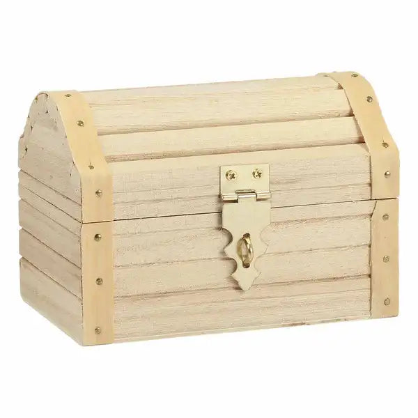 Wholesale Wooden Jewelry Box | Small Antique Treasure Chest | Factory Direct