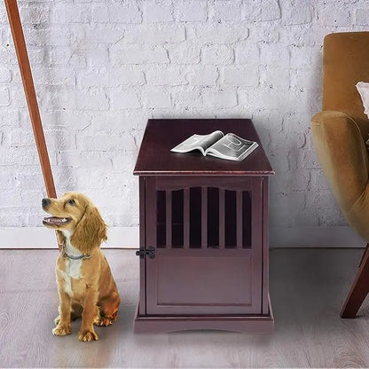 Wholesale Pet Crate End Table | Dual-Purpose Wooden Dog & Cat House | Factory Direct