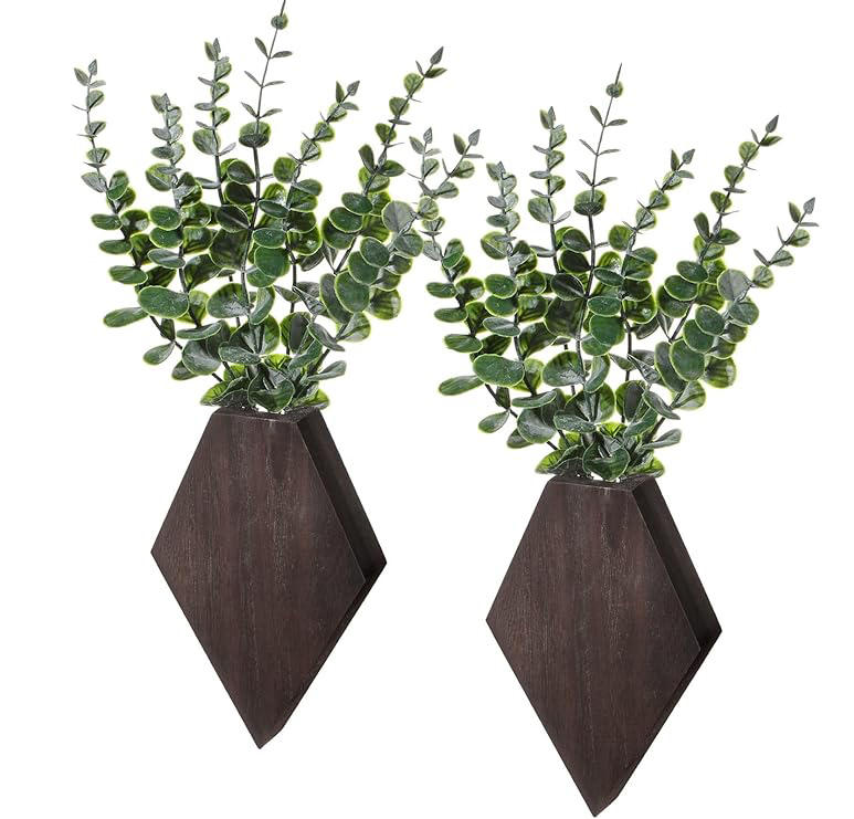 Wood Wall Vase OEM | Geometric Hanging Planters | Farmhouse Boho Decor Custom