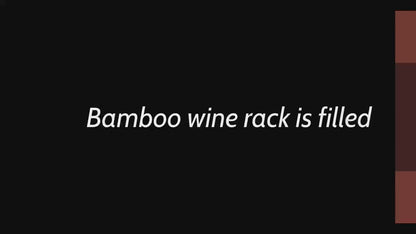 Wholesale Custom FSC Bamboo Wine Rack | 2-Tier Countertop 8-Bottle Storage Display Holder