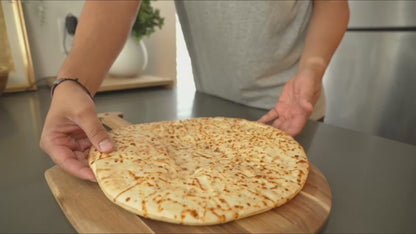Acacia Wood Pizza Peel OEM | Multi-functional 12.6in | Slicing Grooves Custom