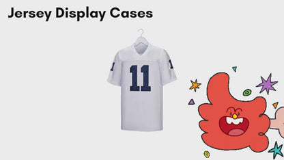 Wooden Jersey Shadow Box OEM | UV Acrylic Wall Display Case | Sports Decor Custom