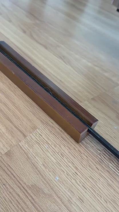 Wholesale Custom FSC Wooden Floor Mirror Stand Base | Anti-Slip Full Length Mirror Holder Bracket