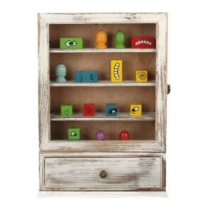 Customize Shadow Box Frame with Drawers Large Deep Shadow Box Display Case with Removable Shelf
