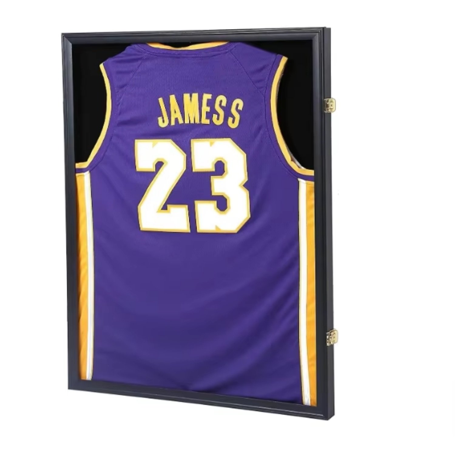 Professional Jersey Display Frame Case Large Lockable Shadow Box Sports Jersey Frame with 98% UV Protection Acrylic