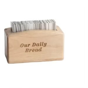 New 2024 trending products Bread Wood Promise Box 240 Promises from The Word of God