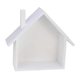 Wooden Wall-Mounted Shelves Free Standing Storage and Display Box for Collectibles Woodsy Decor Wood Shelf Rack