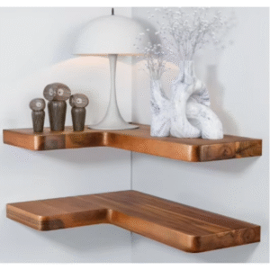 Floating Book Shelves for Wall Brackets and Shelving Hardware Included for Kitchen