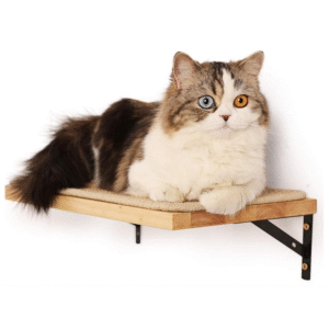 Cat Scratching Staircase, Wooden Climbing Platforms for Cats, Stairway Design Kitty Climbing Shelf Wall Mounted, Cat Shelves