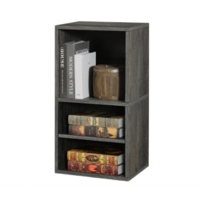 Magic DIY Cube Storage Organizer Stackable Cubes, Small Room Organizer Wooden Storage Boxes, Modern Cube Bookshelves