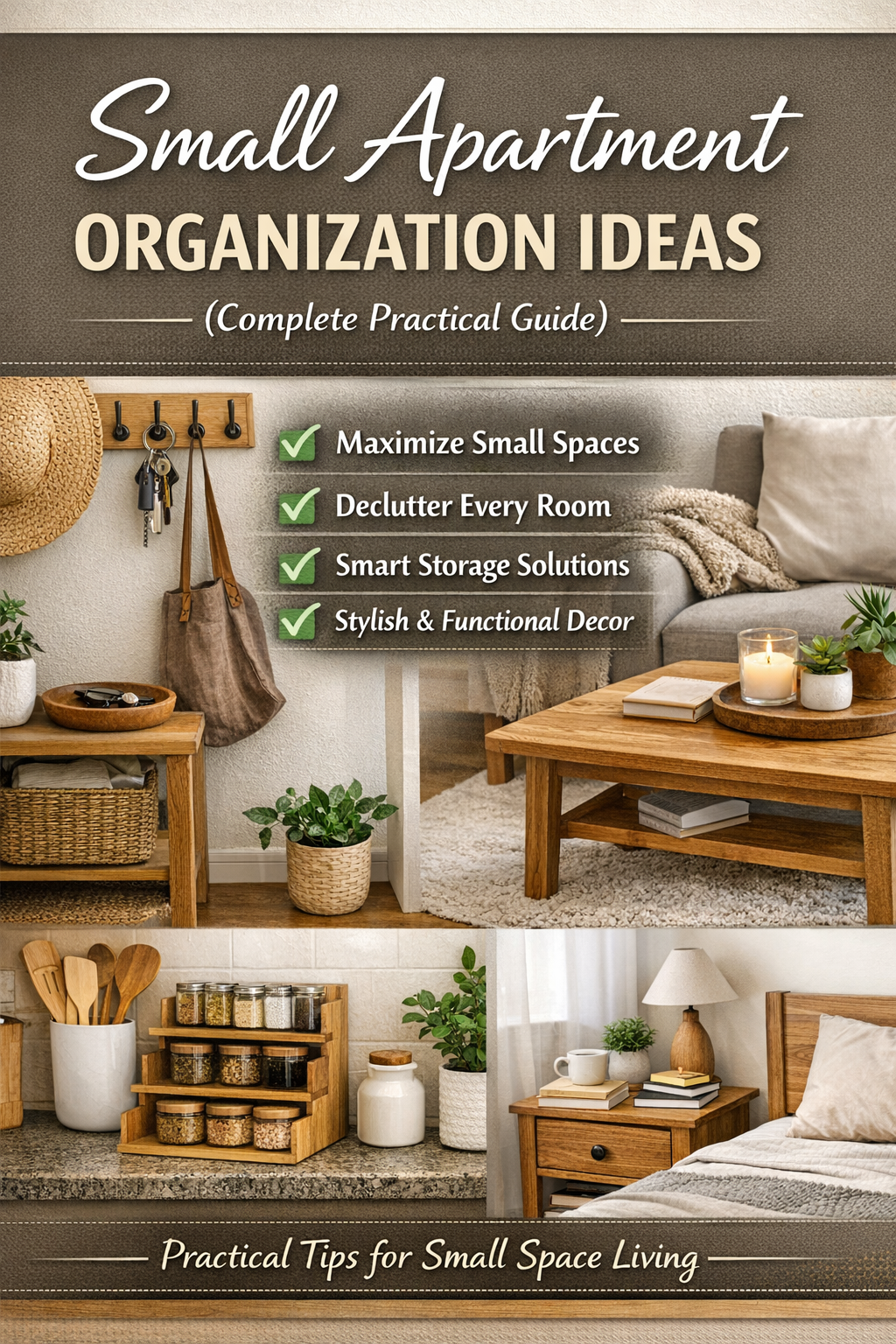 Small Apartment Organization Ideas